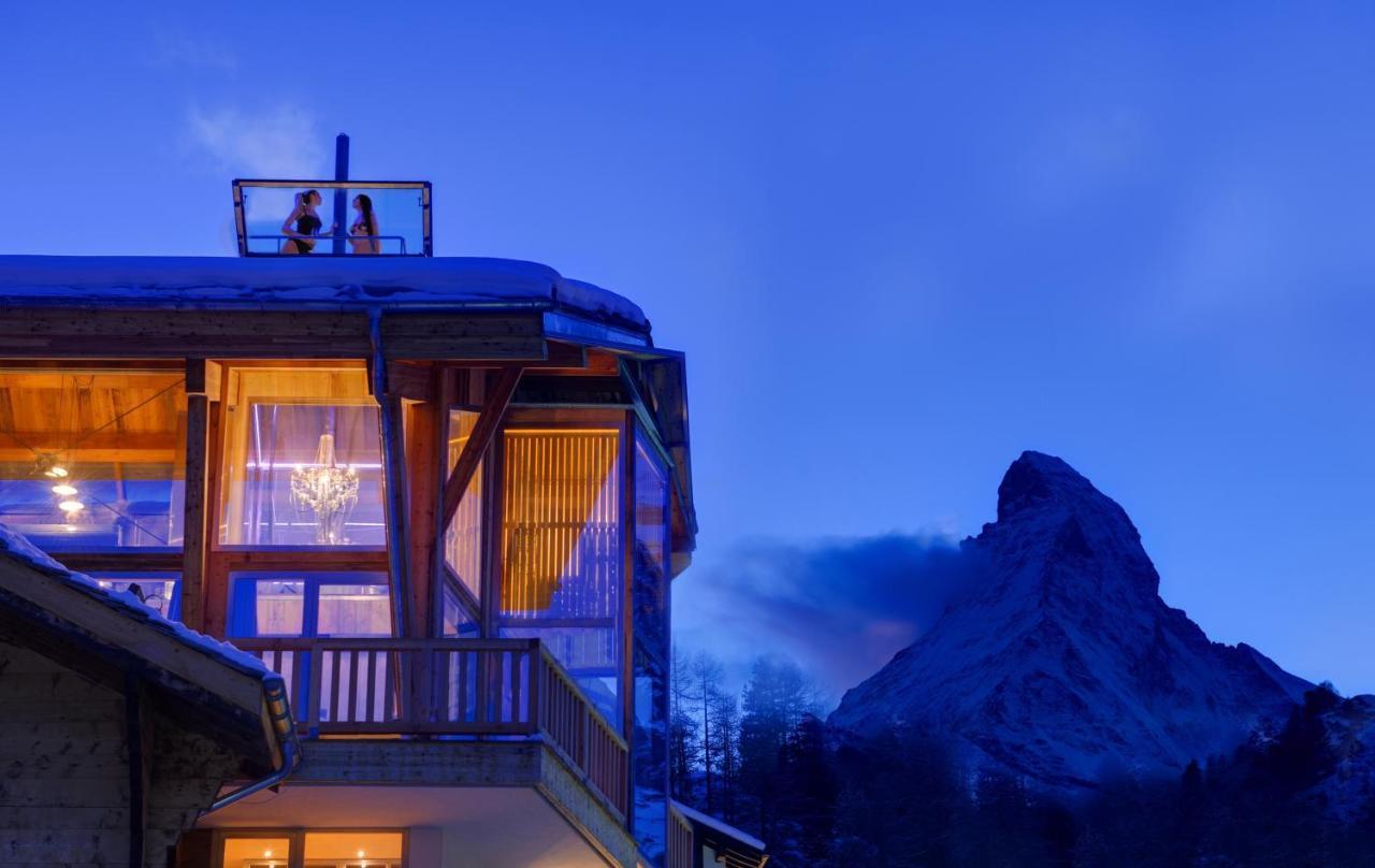 Backstage Hotel Chalet Rooms Zermatt Eksteriør bilde
